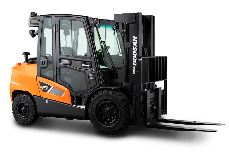 A Doosan 45 forklift truck - Image courtesy of Doosan Global