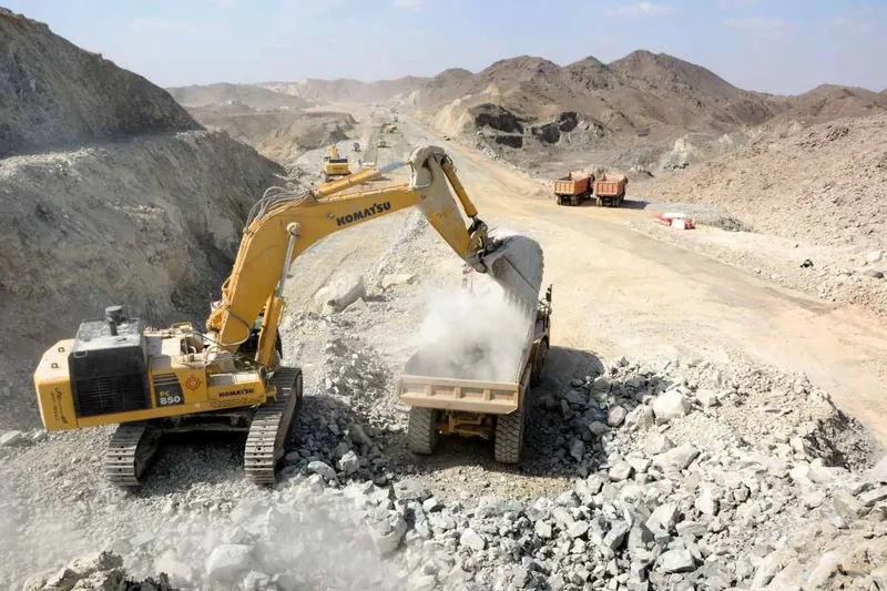 komatsu excavator