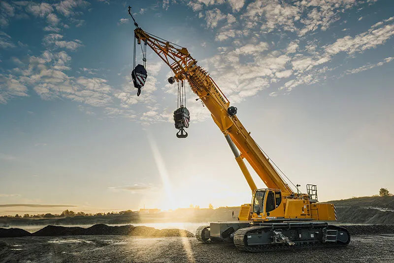 Liebherr LTR 1150 crane