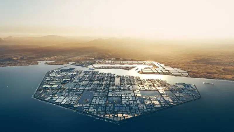 مقترح تصميم مشروع أوكساجون في نيوم - الصورة مقدمة من نيوم