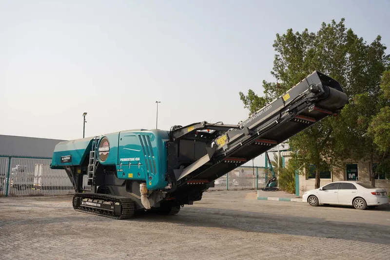 Powerscreen Premiertrak 450 jaw crusher