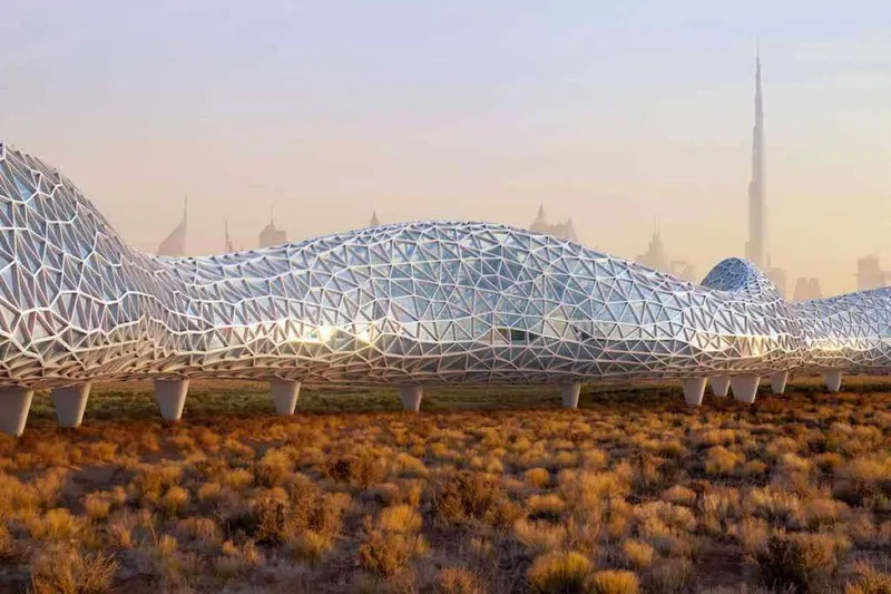 Design rendering of the exterior of The Loop