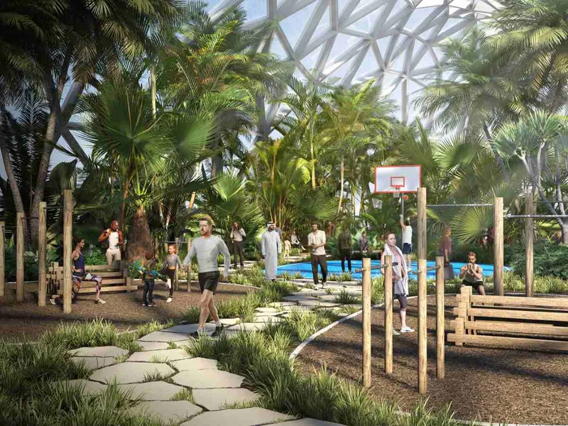 the loop in Dubai is 93 km is a project ecosystem