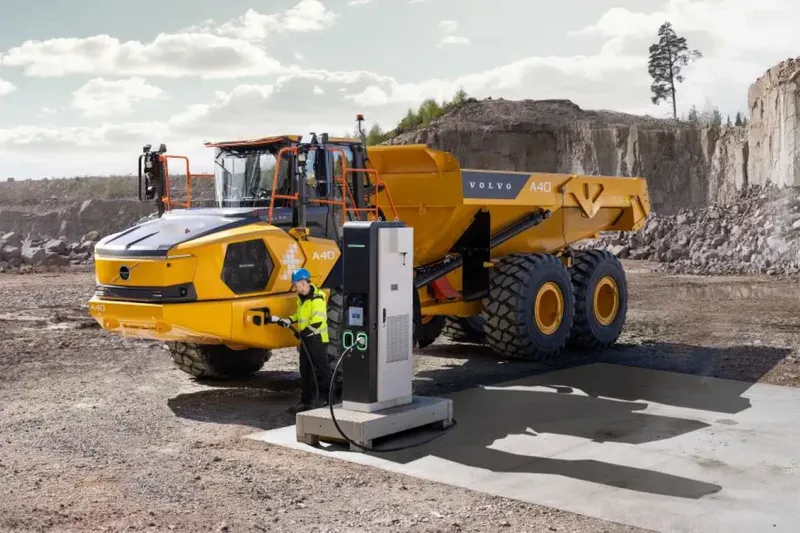 A40 electric hauler by Volvo