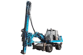 1977 O&K MH6 Bagger with ABI Piling Rig