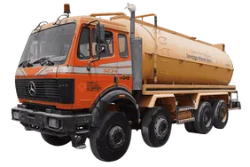 2001 Used Mercedes-Benz Actros 3235K 4x8 Water Tanker Truck 5000 Gallon Tank Off-Road Hauler