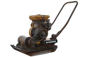 2005 Sakai PC100 Plate Compactor front left - Al Marwan Machinery