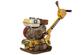 2005 Sakai PF65 Plate Compactor white background - Al Marwan Machinery