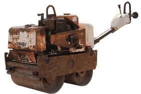 2011 Sakai HV61ST Walk-Behind Roller White Background View