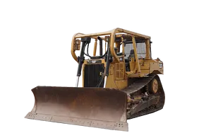 2012 Cat D6R XL Bulldozer White Background Image 