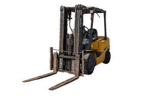 2013 TCM FDF30T3KT Diesel Forklift White Background View