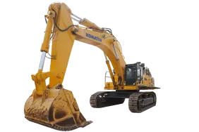 2019 Komatsu PC850-8R1 Track Excavator White Background View