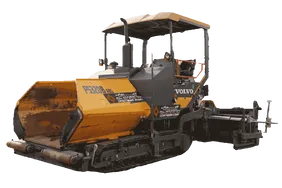2021 Volvo P5320B ABG Track Paver White Background View - AS-0052