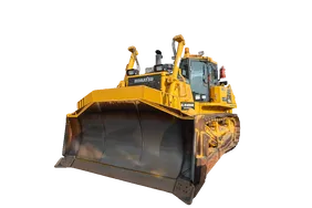 2023 Komatsu D155A-6 Bulldozer White Background View