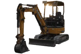 Cat 303E CR Mini Excavator 2020 - white background image | Al Marwan
