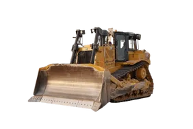 Caterpillar D8T Crawler Bulldozer 2021 white background