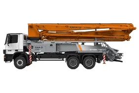 Cifa K38L Concrete Pump Truck white background image