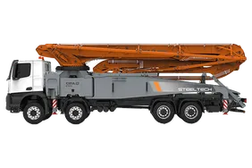 Cifa K50L Concrete Pump Truck white background