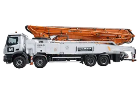 Cifa K56L Concrete Pump Truck White Background
