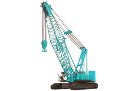 Kobelco CKE1800 crawler crane white background image