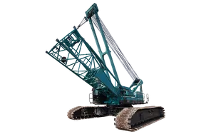 New Kobelco CKS2500 Crawler Crane White Background Image