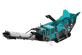 New Powerscreen Premiertrak 600E Crusher-white-background