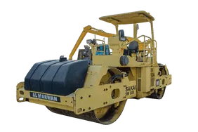 Sakai SW800 Double Drum Roller 2007 White Background View