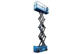 Sinoboom 0608E Electric Scissor Lift White Background