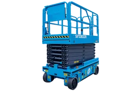 Sinoboom 1212 Hydraulic Scissor Lift White Background