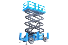 Sinoboom 1323RE Electric Scissor Lift White Background