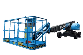 sinoboom tb22j plus telescopic boom lift white background