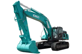New Kobelco SK500 Crawler Excavator | Al Marwan White background Image