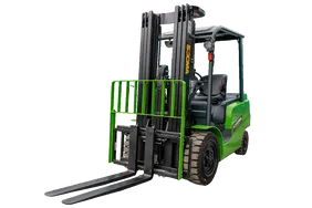 Socma FB35 Electric Forklift White Background View