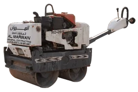 Used 2011 Sakai HV51ST Walk-Behind Roller-white background image