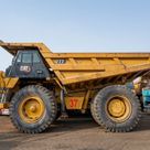 2023 Caterpillar 777 Rigid Dump Truck Left Side View