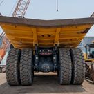 2022 Komatsu HD785-7 Rigid Dump Truck Rear View