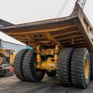 2023 Caterpillar 777 Rigid Dump Truck Rear Right View