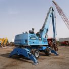 Terex Fuchs MHL350 Material Handler 2011 Rear right view -  Al Marwan Heavy Machinery
