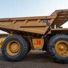 2023 Caterpillar 777 Rigid Dump Truck Right Side View