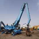 Terex Fuchs MHL350 Material Handler 2011 Right front View -  Al Marwan Heavy Machinery
