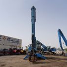 Terex Fuchs MHL350 Material Handler 2011 front View -  Al Marwan Heavy Machinery