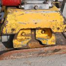 Sakai PF65 Reversible Plate Compactor 2005 bottom view- Al Marwan Machinery