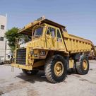 1980 Cat 769C Rigid Dump Truck Front Left View - RD-0146