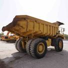 1980 Cat 769C Rigid Dump Truck Rear Right View - RD-0146