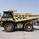 1995 Cat 769C Rigid Dump Truck Left View - RD-0186