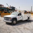 1995 Chevrolet Silverado 3500HD Service Utility Truck Mounted Crane