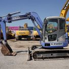 2001 Komatsu PC78UU-6 Mini Excavator Left Side View