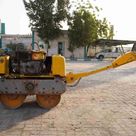 2002 Sakai HV51ST Walk-Behind Roller Left View - RO-0088