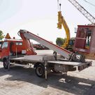 2003 Multitel 160 ALU DS Boom Lift on Nissan Cabstar Truck Rear Left View - LF-0058