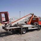 2003 Multitel 160 ALU DS Boom Lift on Nissan Cabstar Truck Rear Right View - LF-0058